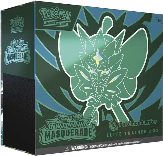 Twilight Masquerade Pokemon Center Elite Trainer Box