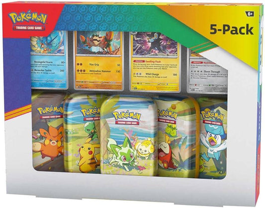 Paldea Friends Mini Tin (Set of 5)