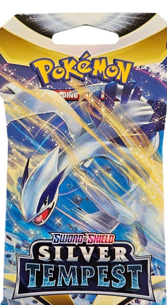 Silver Tempest Sleeved Booster Pack