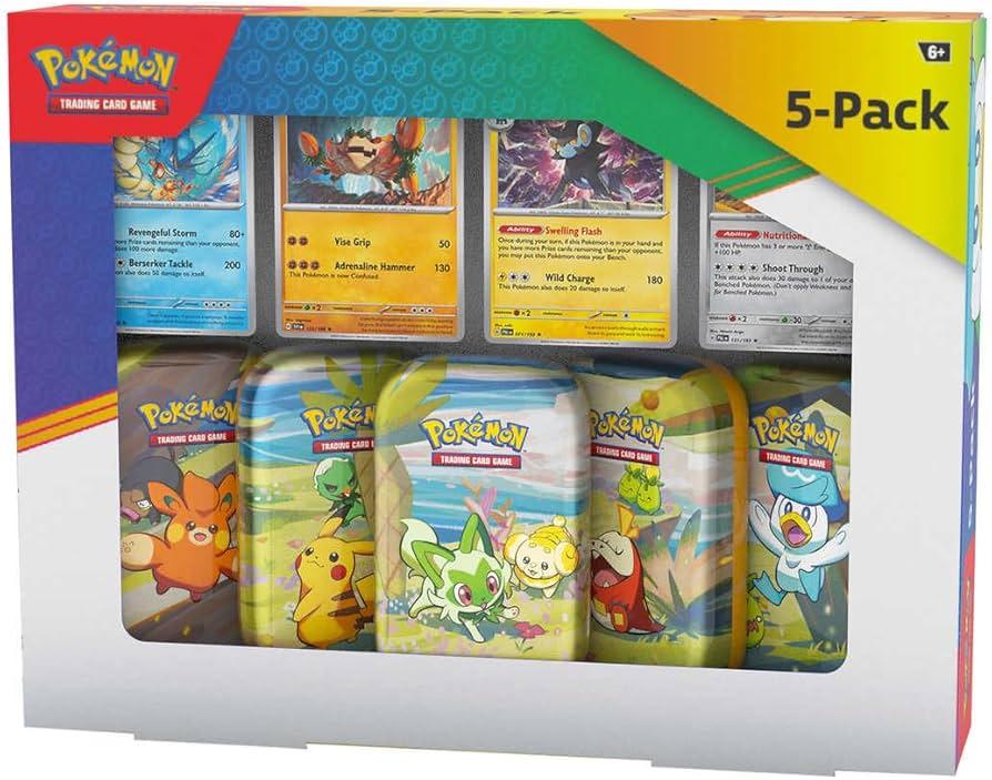 Paldea Friends Mini Tin (Set of 5)